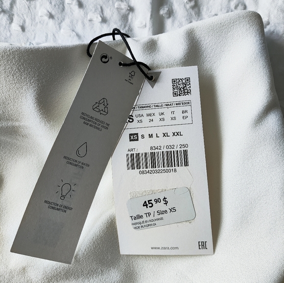 Zara ruched short skirt - Picture 5 of 6